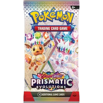 Pokemon Scarlet & Violet: Prismatic Evolutions Booster Pack (ENG)